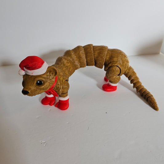 Articulated Christmas Ferret