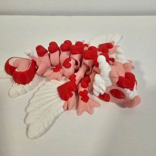 Articulated Valentines Heart Dragon
