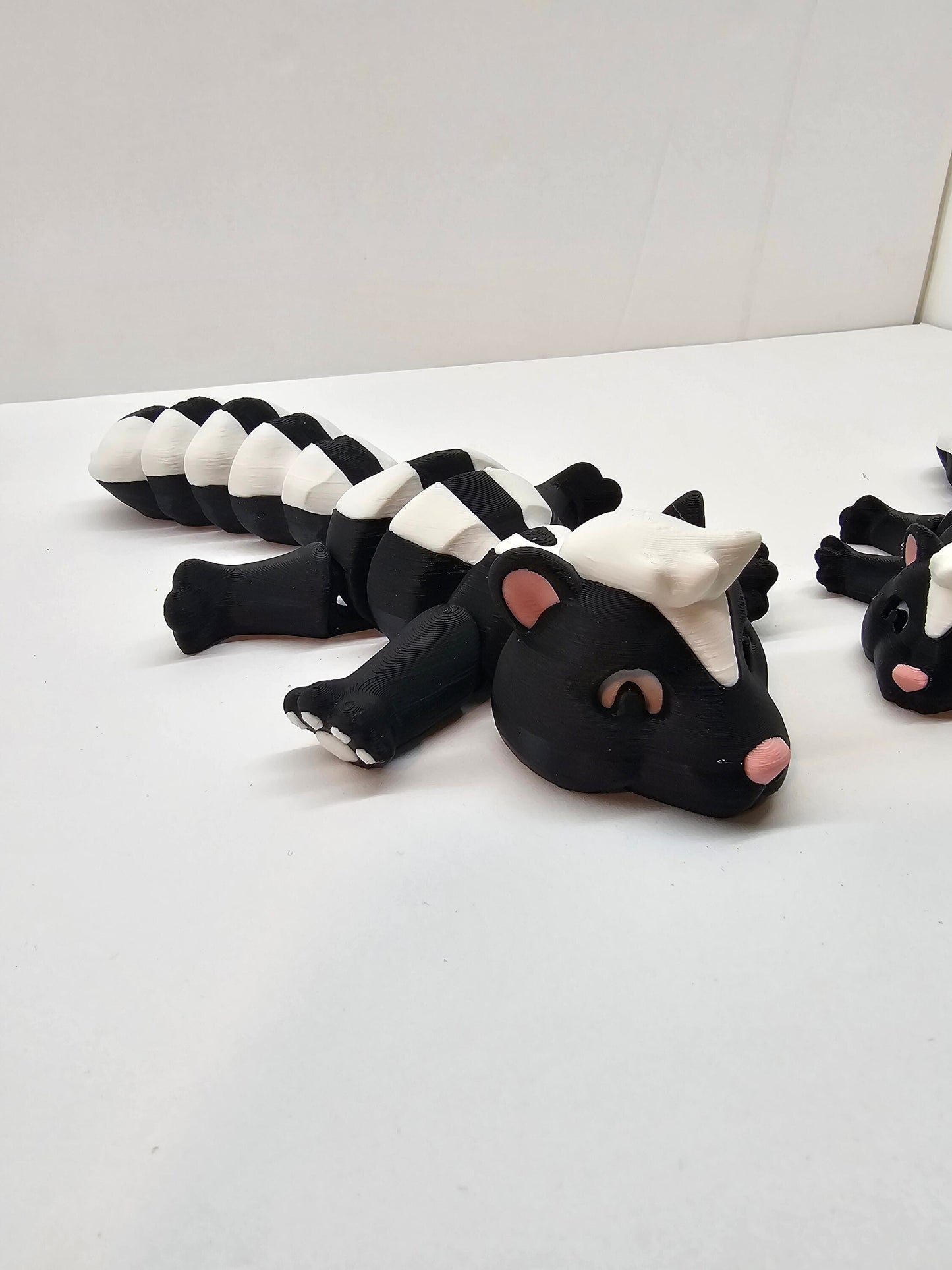 3D Printed Skunk and Trash Can