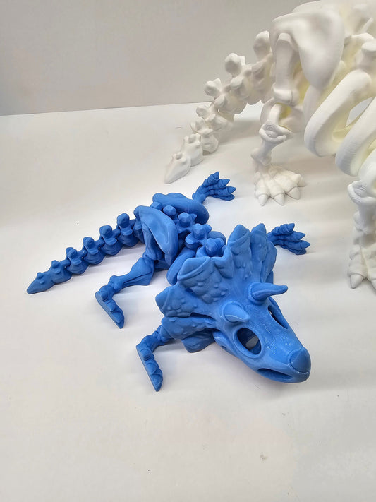 Skeleton / Fossil Triceratops 3DPrinted