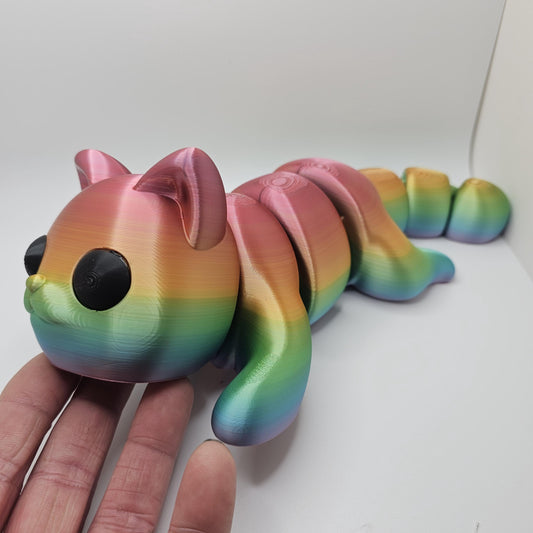 Adorable 3D Printed Kitten by Zou3D – 11” Long