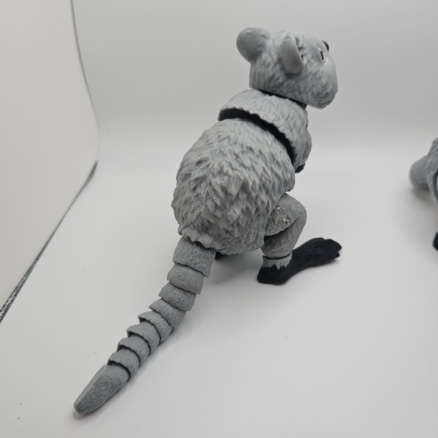 3D Printed Articulated Quokka / Koala β Designed by MatMireMakes β Custom Fur Colors