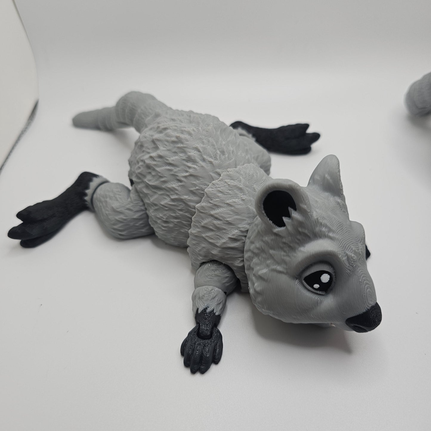 3D Printed Articulated Quokka / Koala β Designed by MatMireMakes β Custom Fur Colors