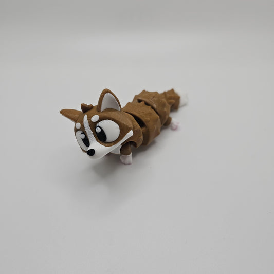 3D Printed Mini Dog Figurine: Adorable Desk Decor