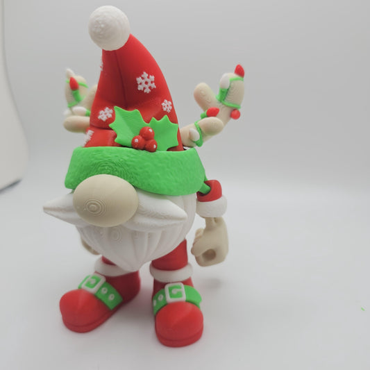 3D Printed Christmas Gnomes