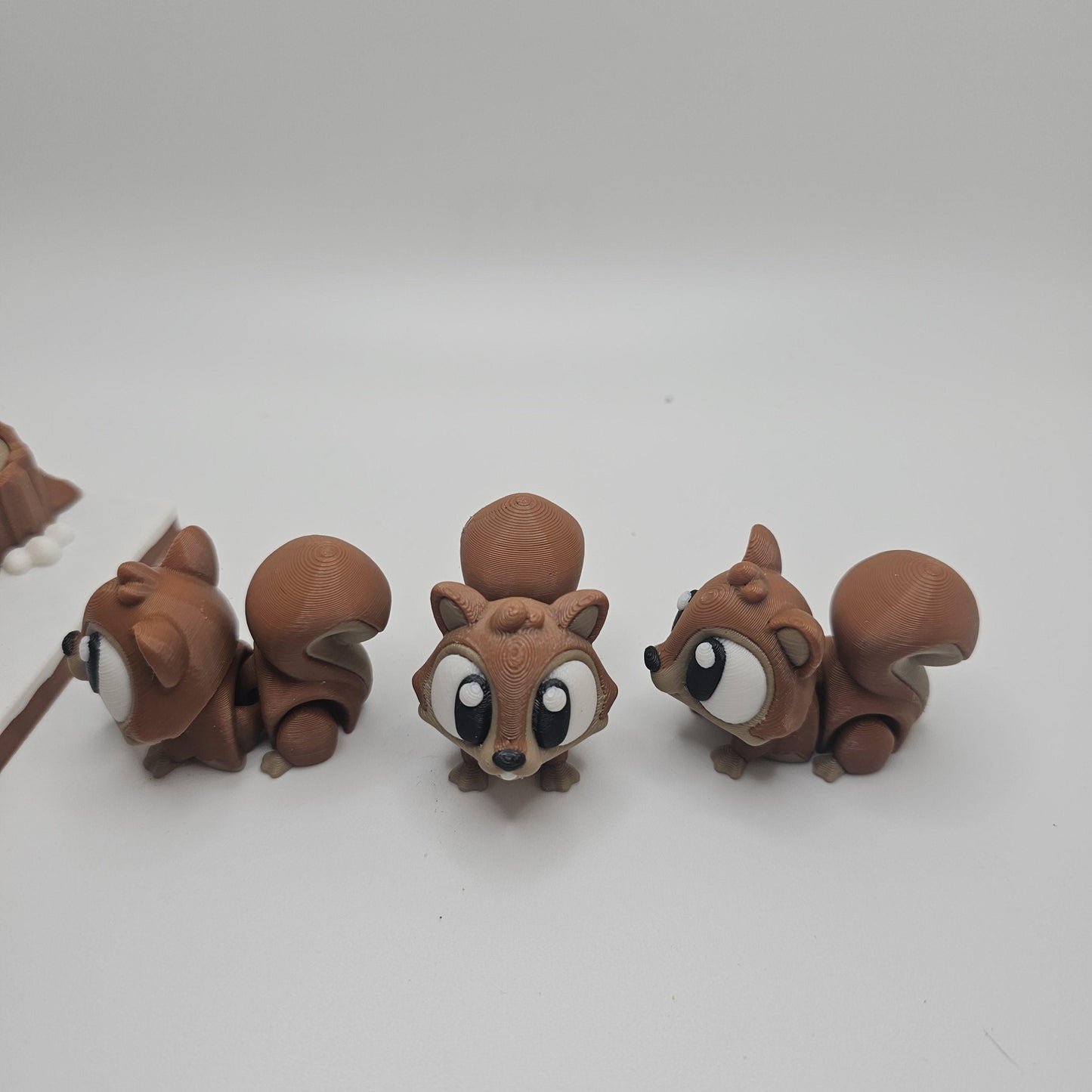 3D Printed Squirrel Playset