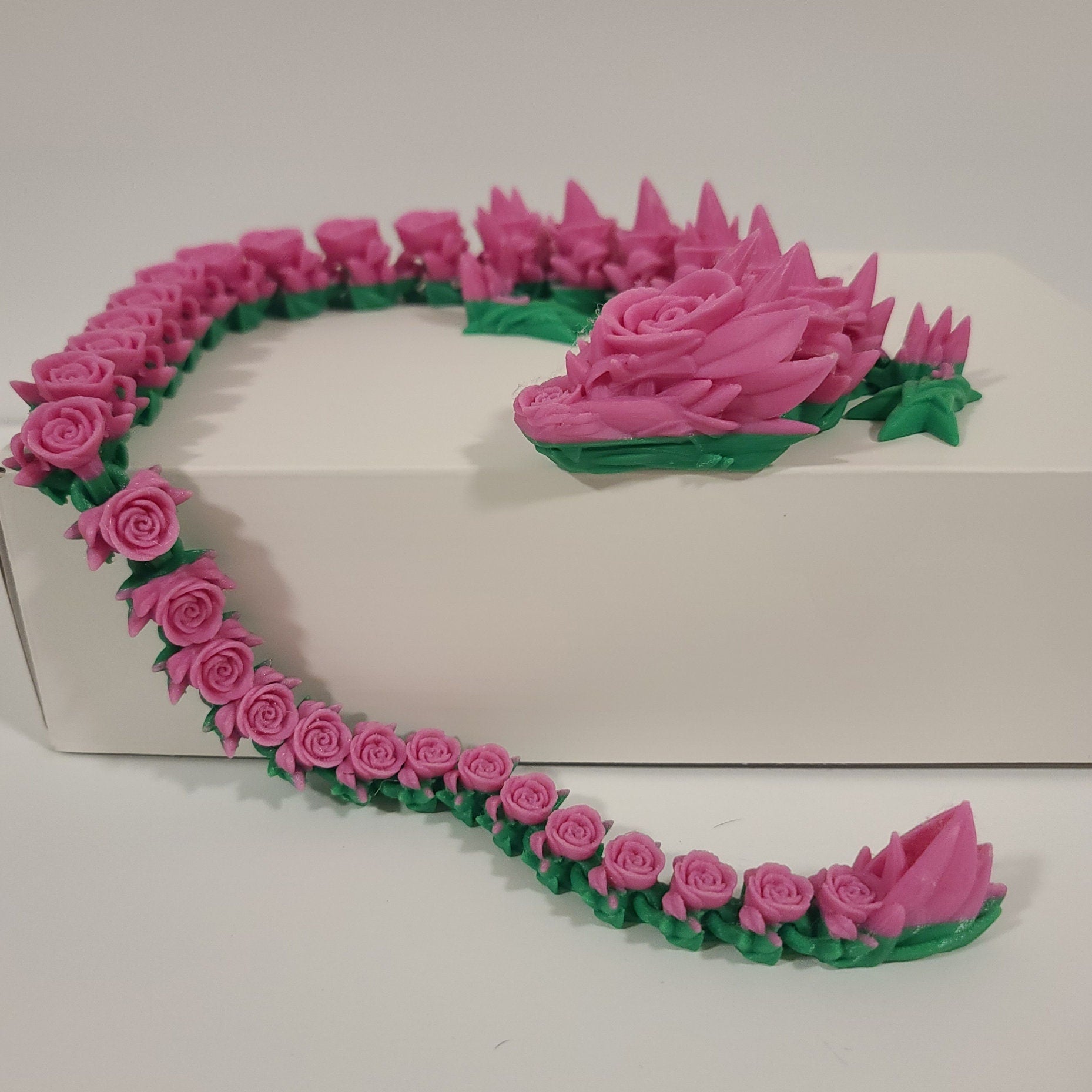Flexible Articulating Rose Dragon