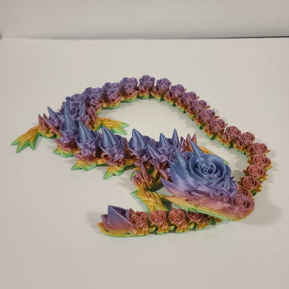 Flexible Articulating Rose Dragon
