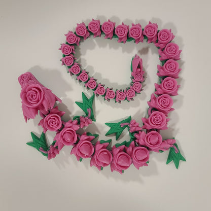 Flexible Articulating Rose Dragon