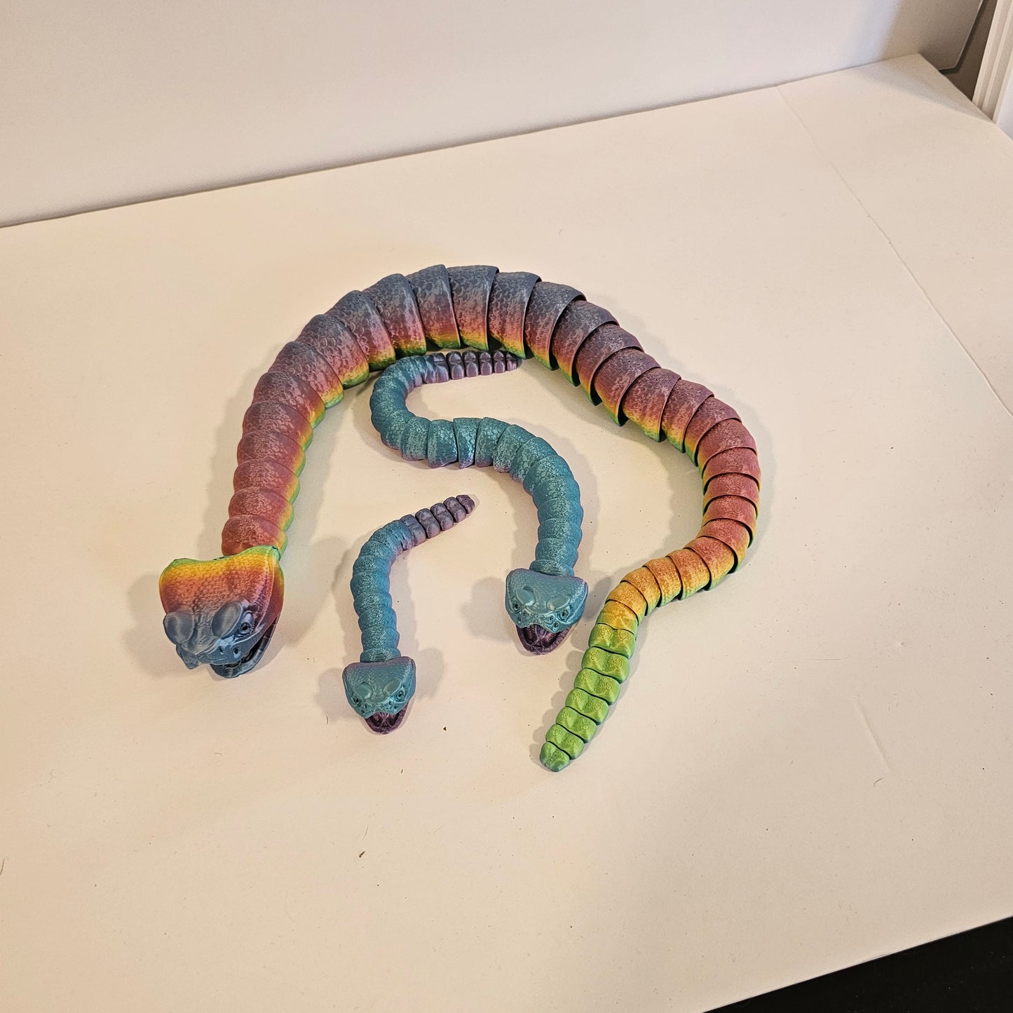 Articulated Flexi Rattlesnake With Working Rattle