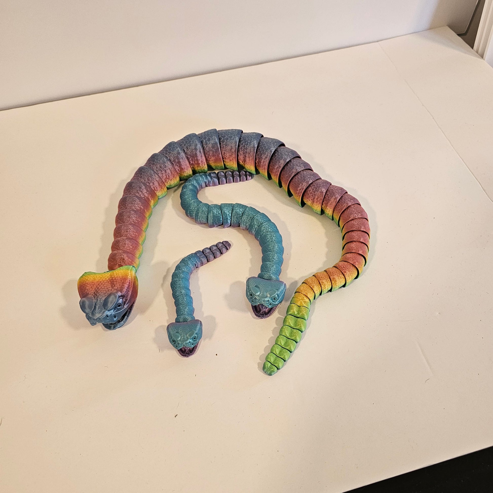 Articulated Flexi Rattlesnake With Working Rattle