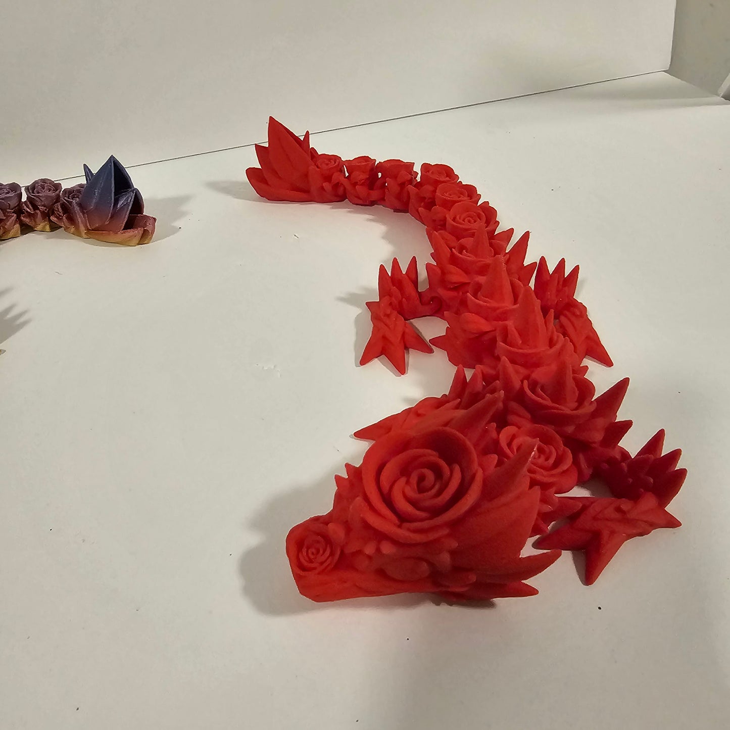 Flexible Articulating Rose Dragon