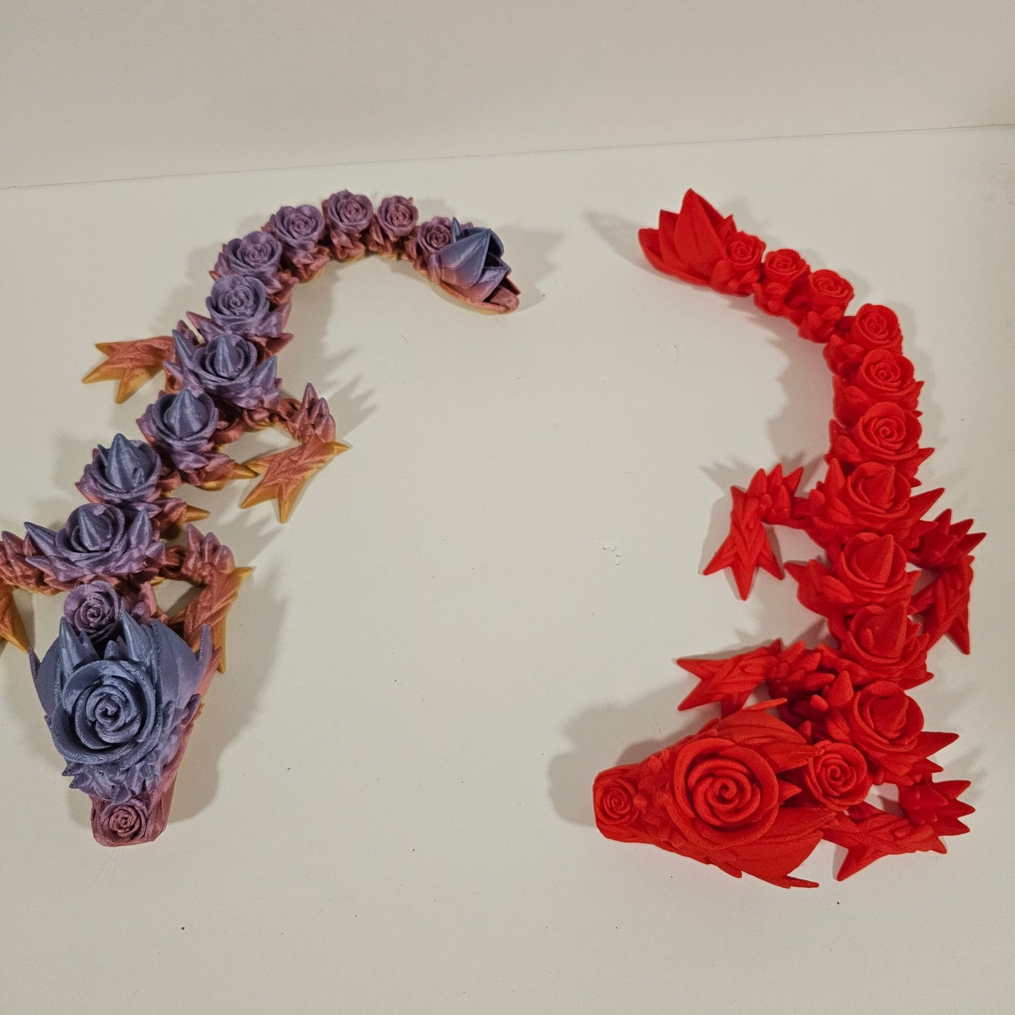 Flexible Articulating Rose Dragon