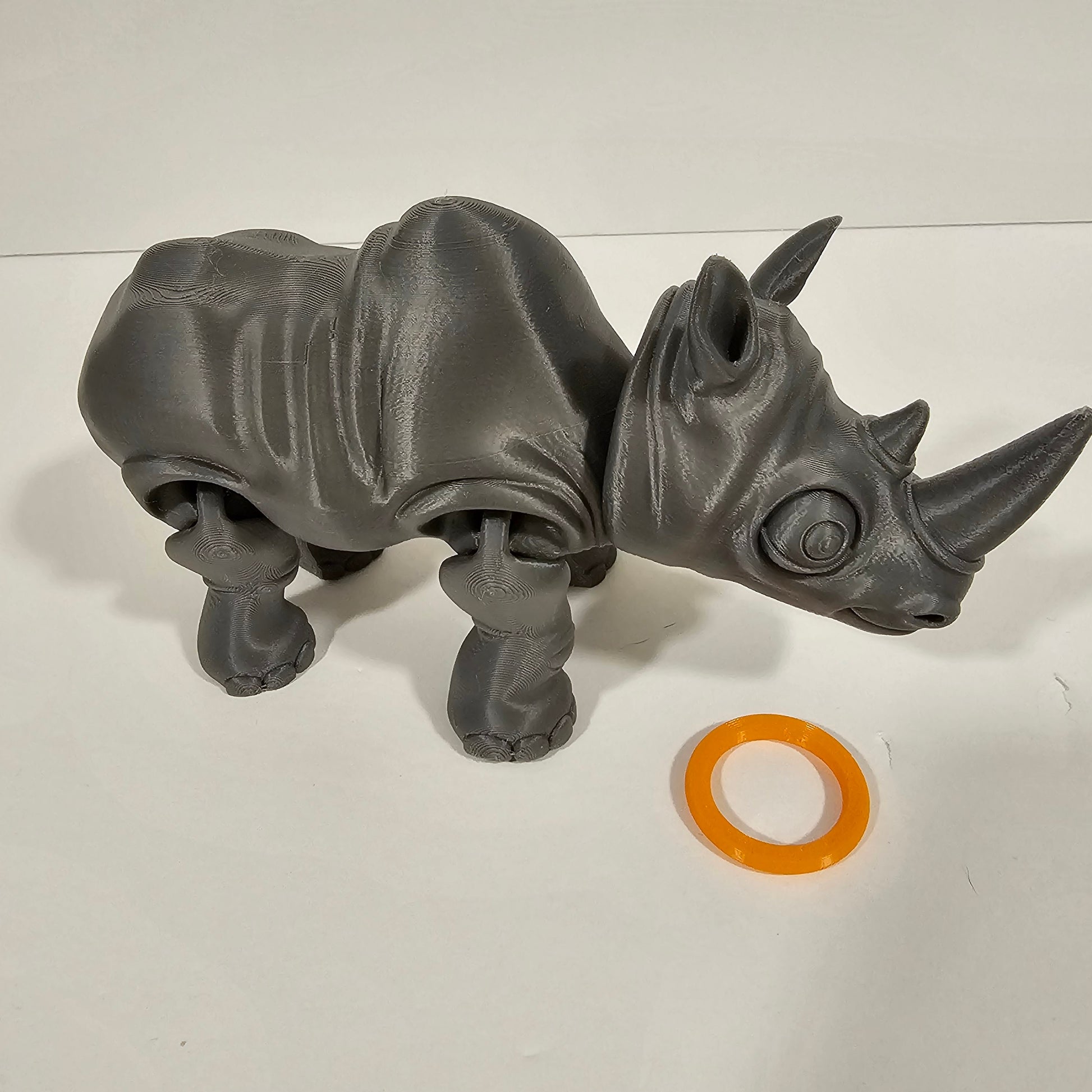 Articulated Flexi Rhino Ring Toss