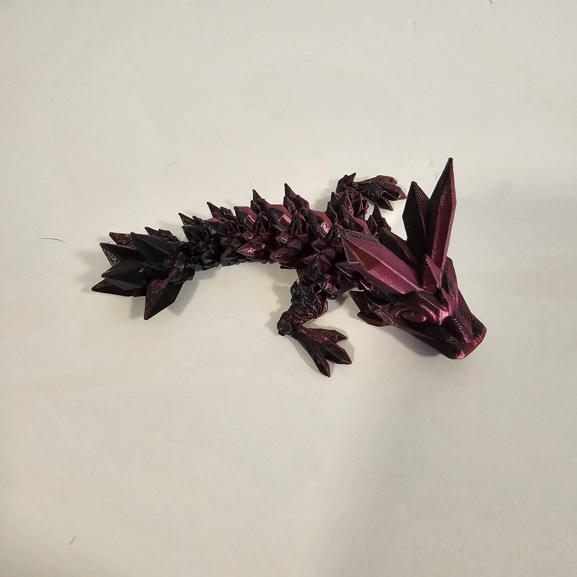 Articulated Baby Crystal Dragon Key Chain