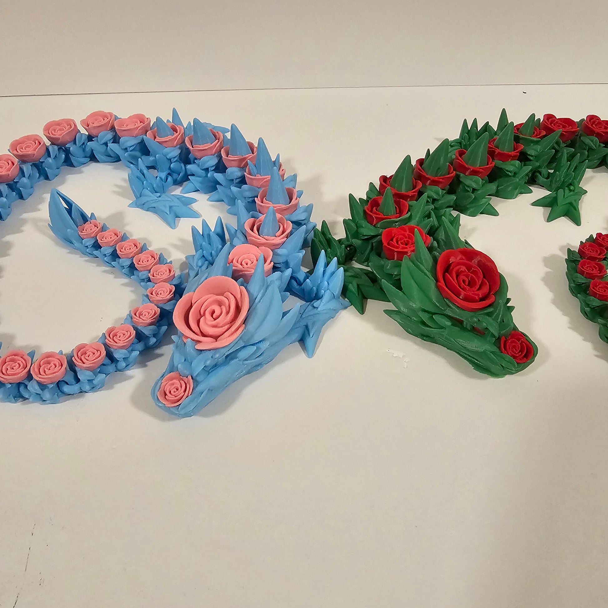 Customizable Rose Dragon Two Color