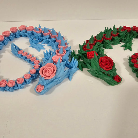 Customizable Rose Dragon Two Color