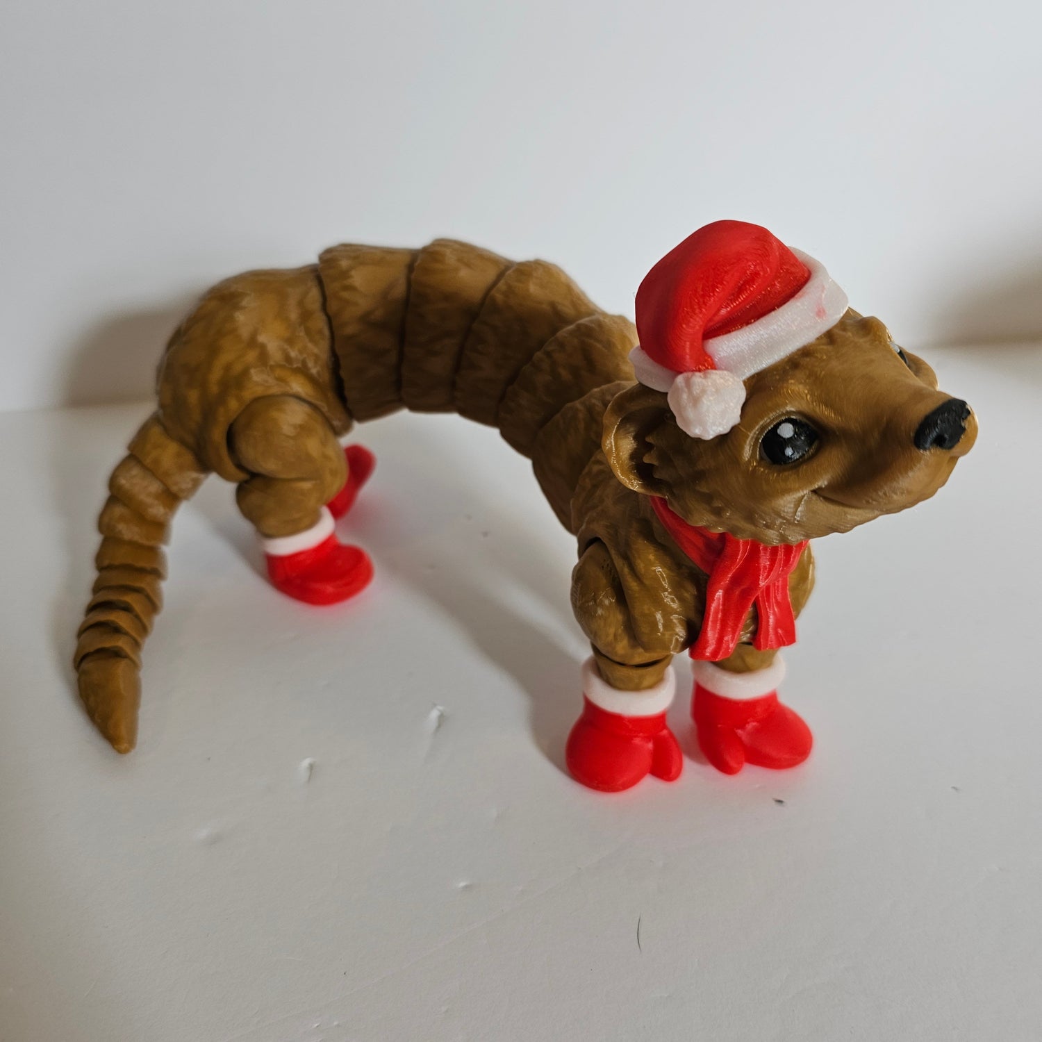 Articulated Christmas Ferret