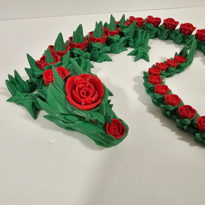 Articulated Rose Dragon Two Color
