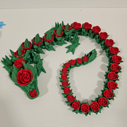 Articulated Rose Dragon Two Color