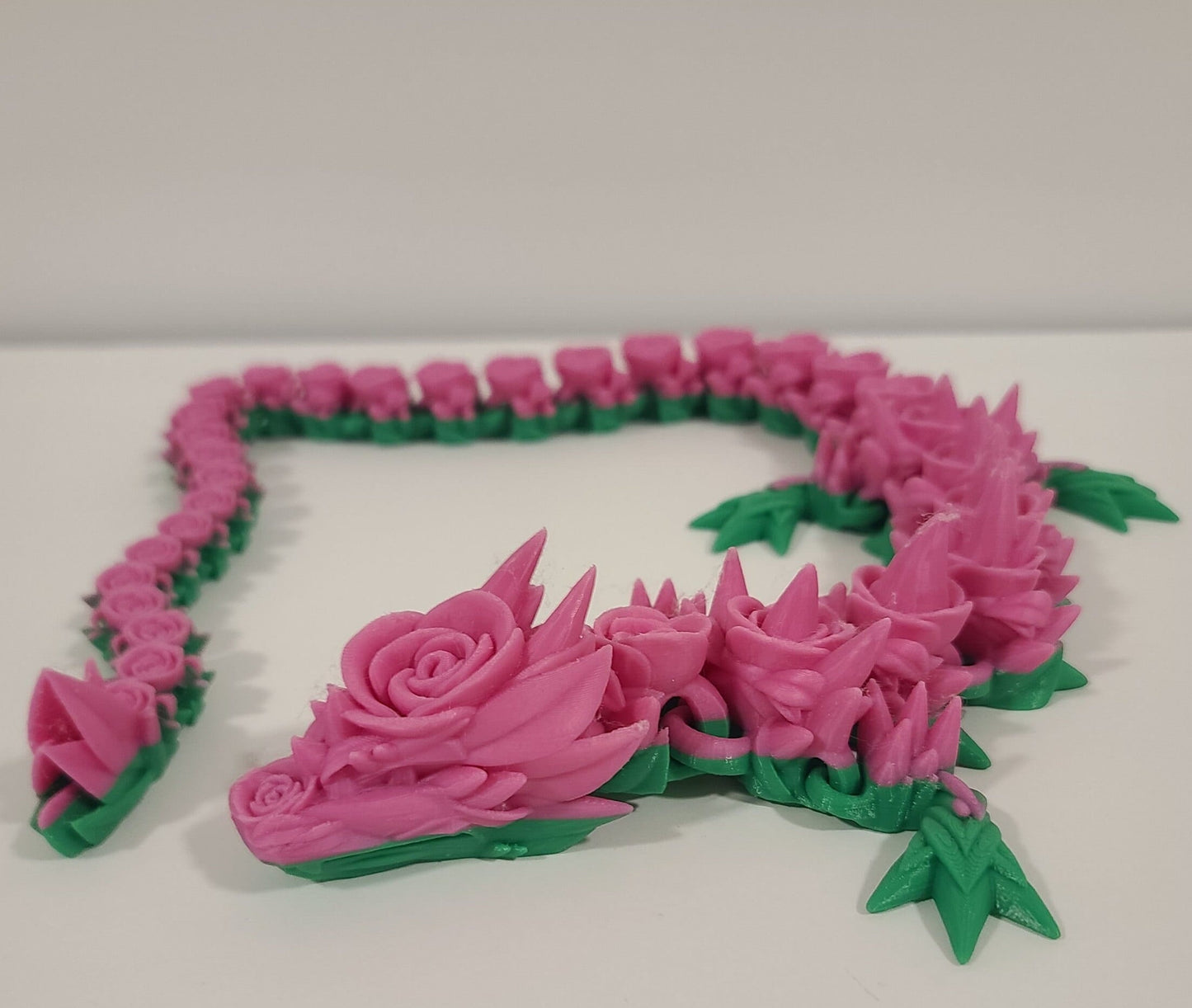Flexible Articulating Rose Dragon
