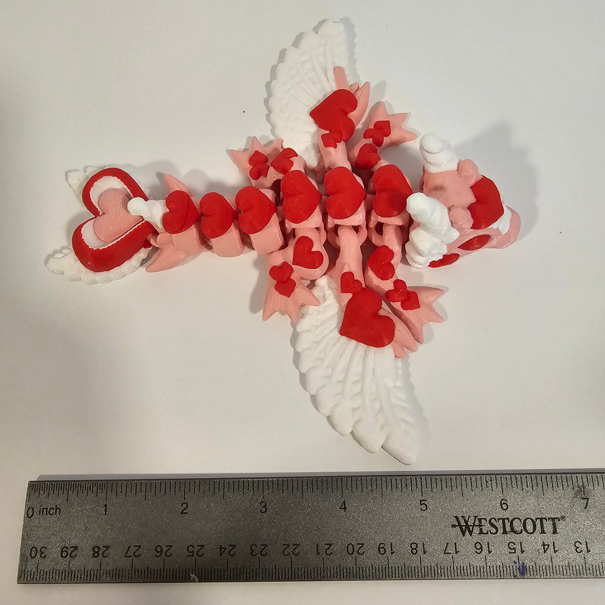 Articulated Valentines Heart Dragon
