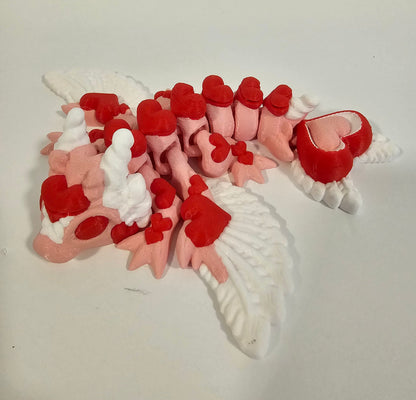 Articulated Valentines Heart Dragon