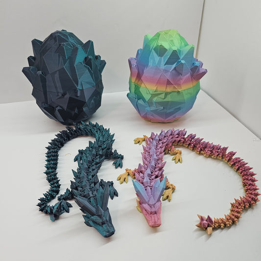 Crystal Dragon and Dragon Egg
