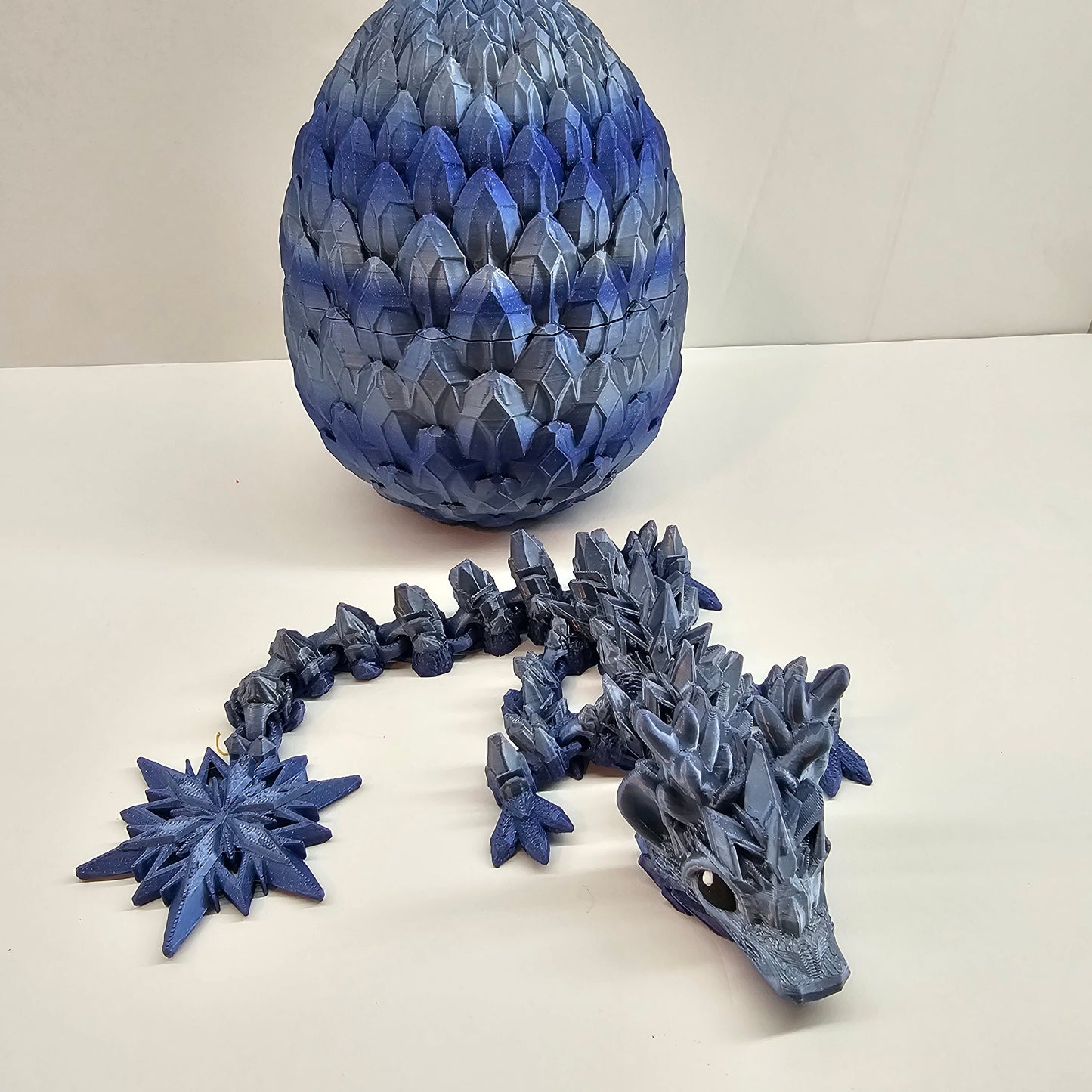 Baby Winter Dragon and Dragon Egg