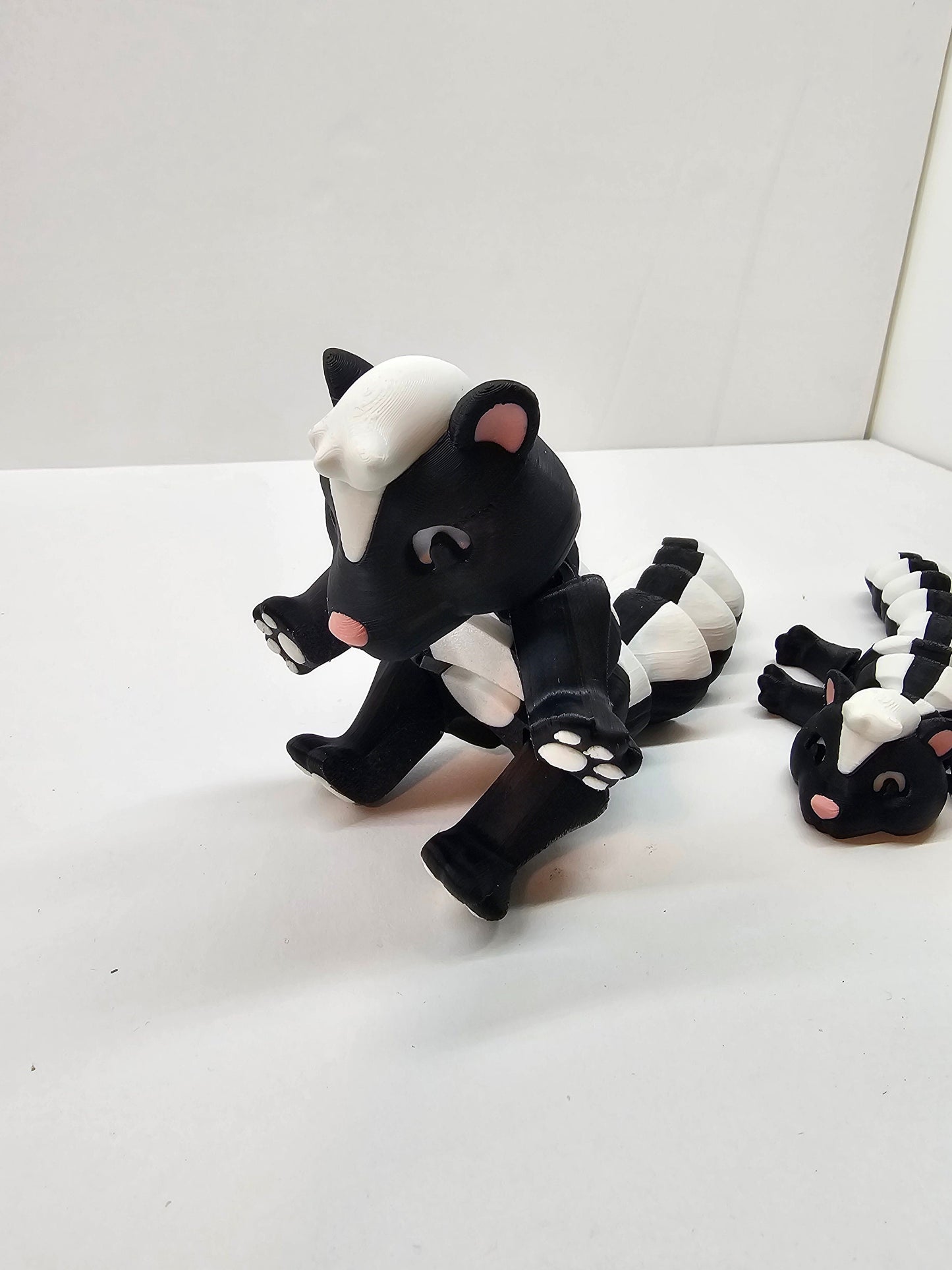 3D Printed Skunk and Trash Can