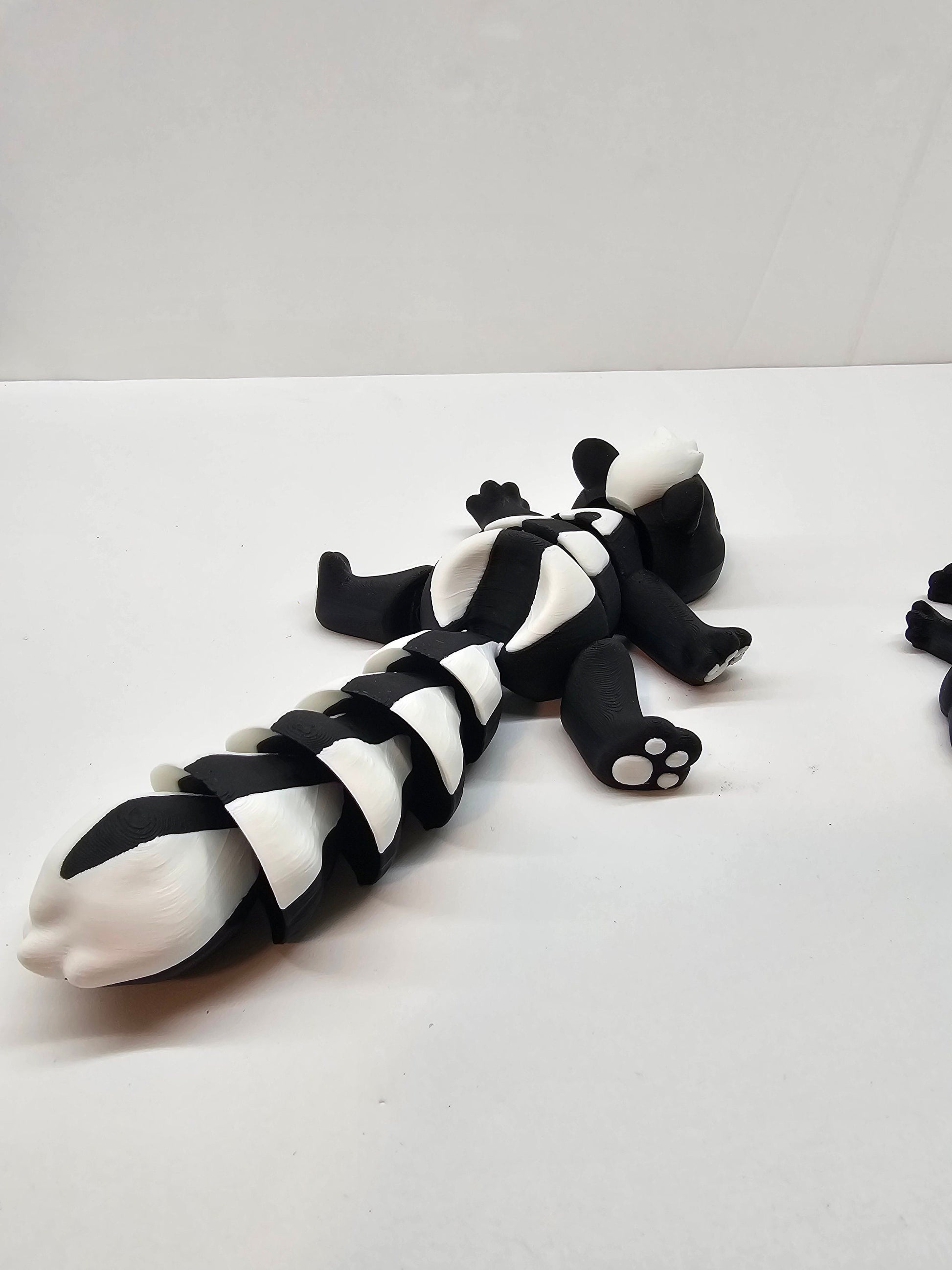 3D Printed Skunk and Trash Can