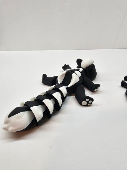 3D Printed Skunk and Trash Can