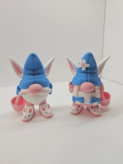 3d Printed Easter Gnomes