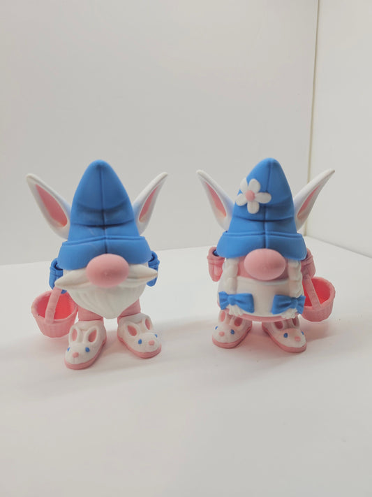 3d Printed Easter Gnomes