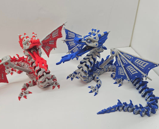 3D Printed Mech Dragon