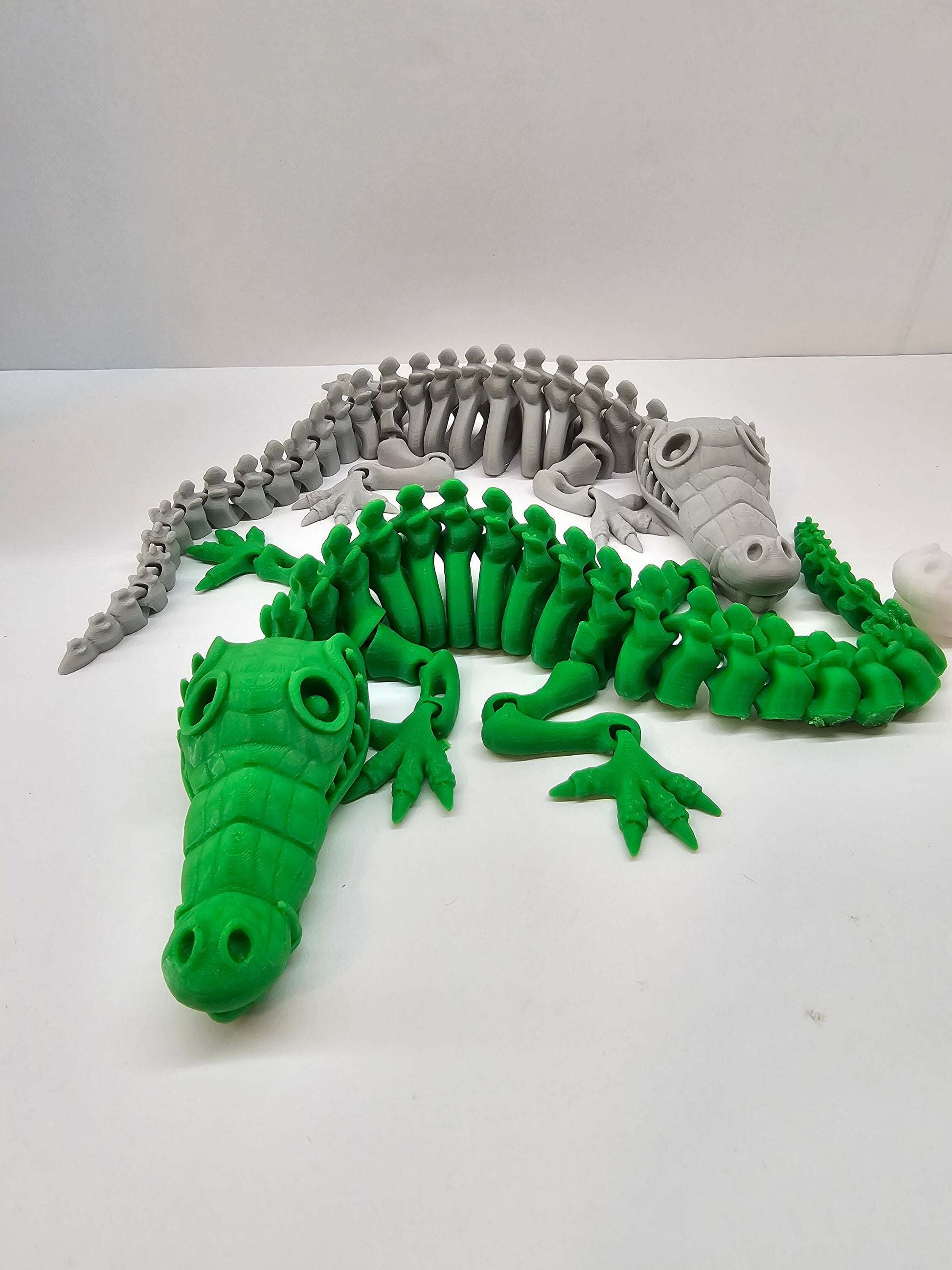Skeleton / Fossil Crocodile 3DPrinted