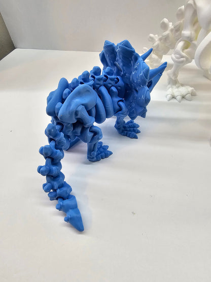 Skeleton / Fossil Triceratops 3DPrinted