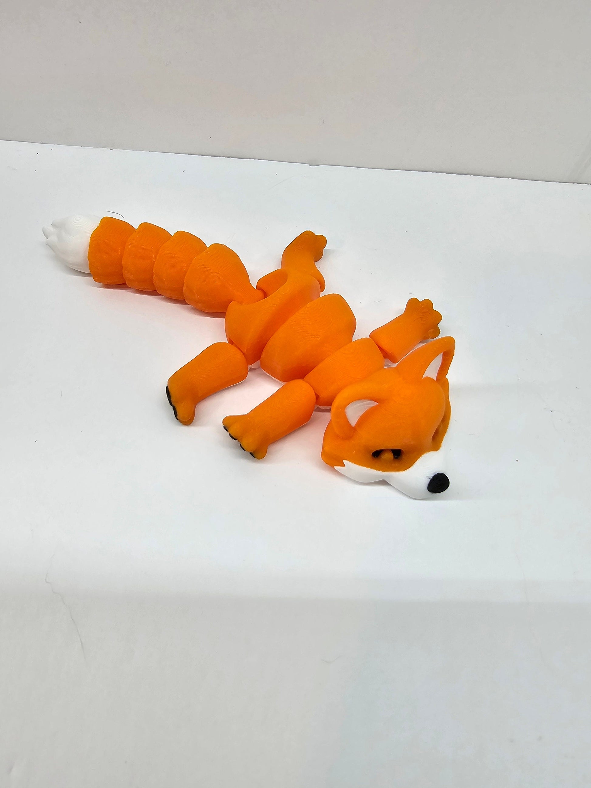 Articulated Fox: 3D Printed Baby Fox Figurine