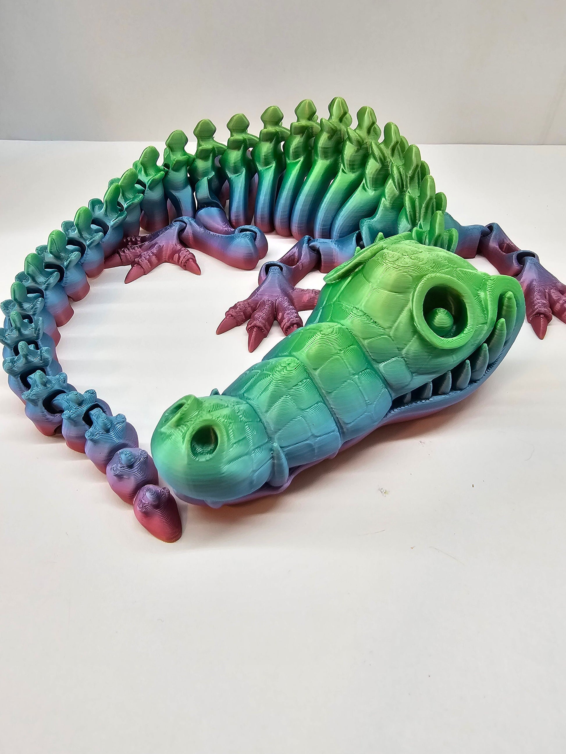 Skeleton / Fossil Crocodile 3DPrinted