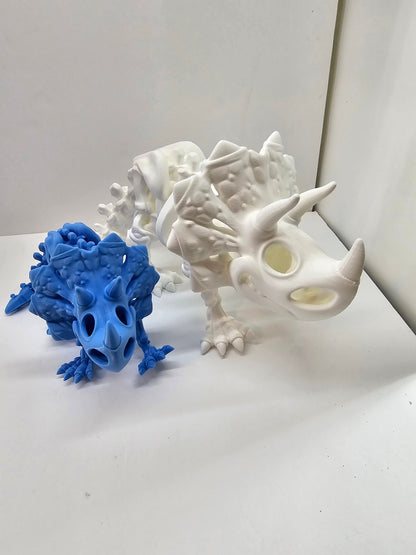 Skeleton / Fossil Triceratops 3DPrinted