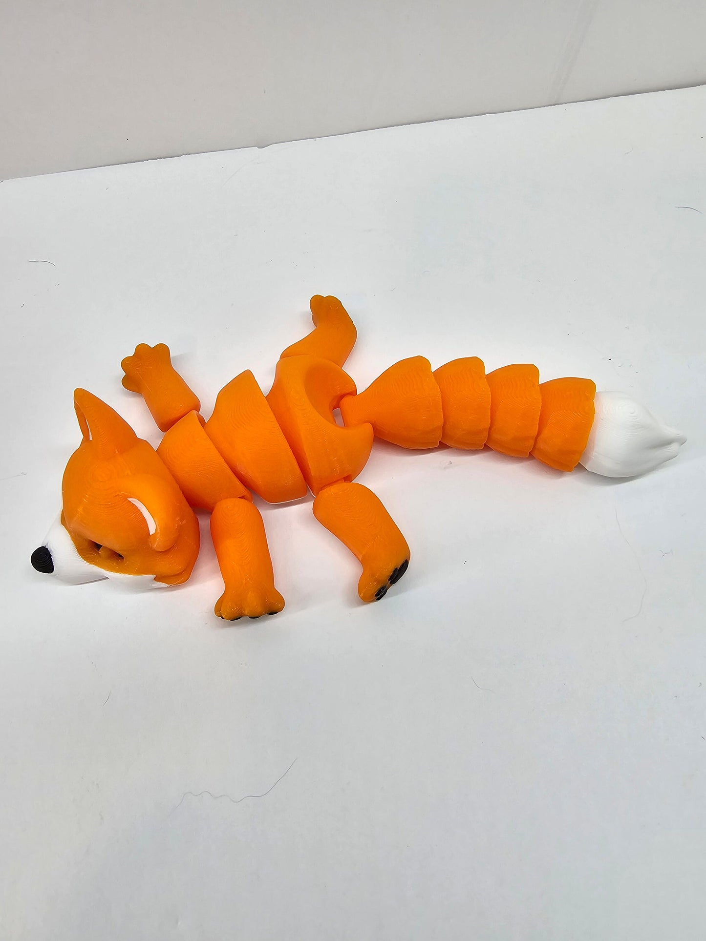 Articulated Fox: 3D Printed Baby Fox Figurine