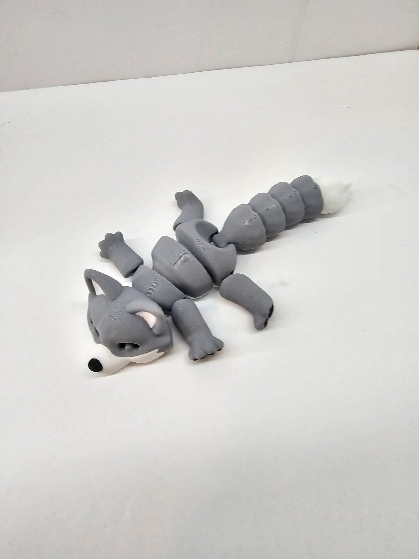 Articulated Fox: 3D Printed Baby Fox Figurine