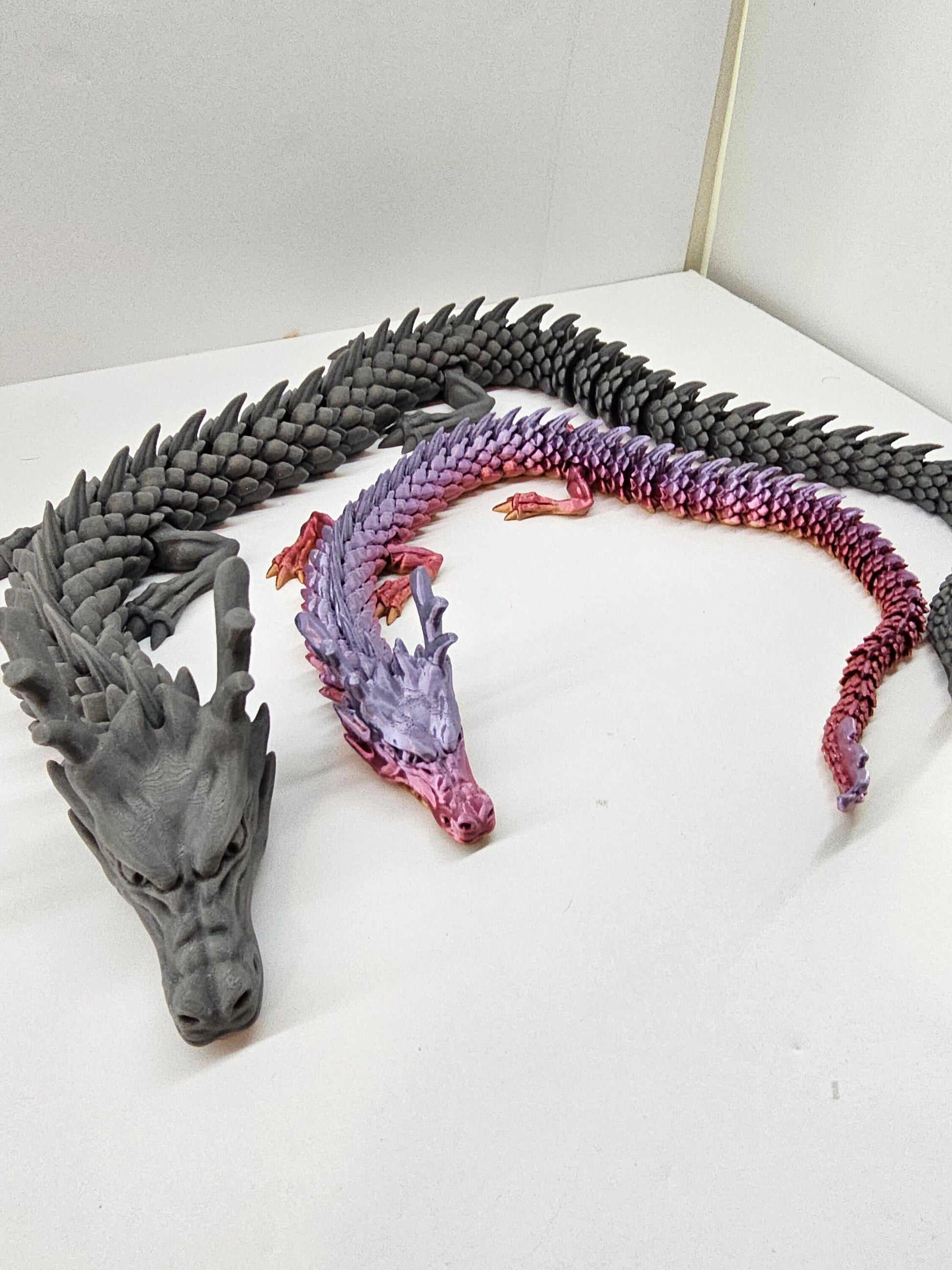 3dprinted Dragon 2 sizes