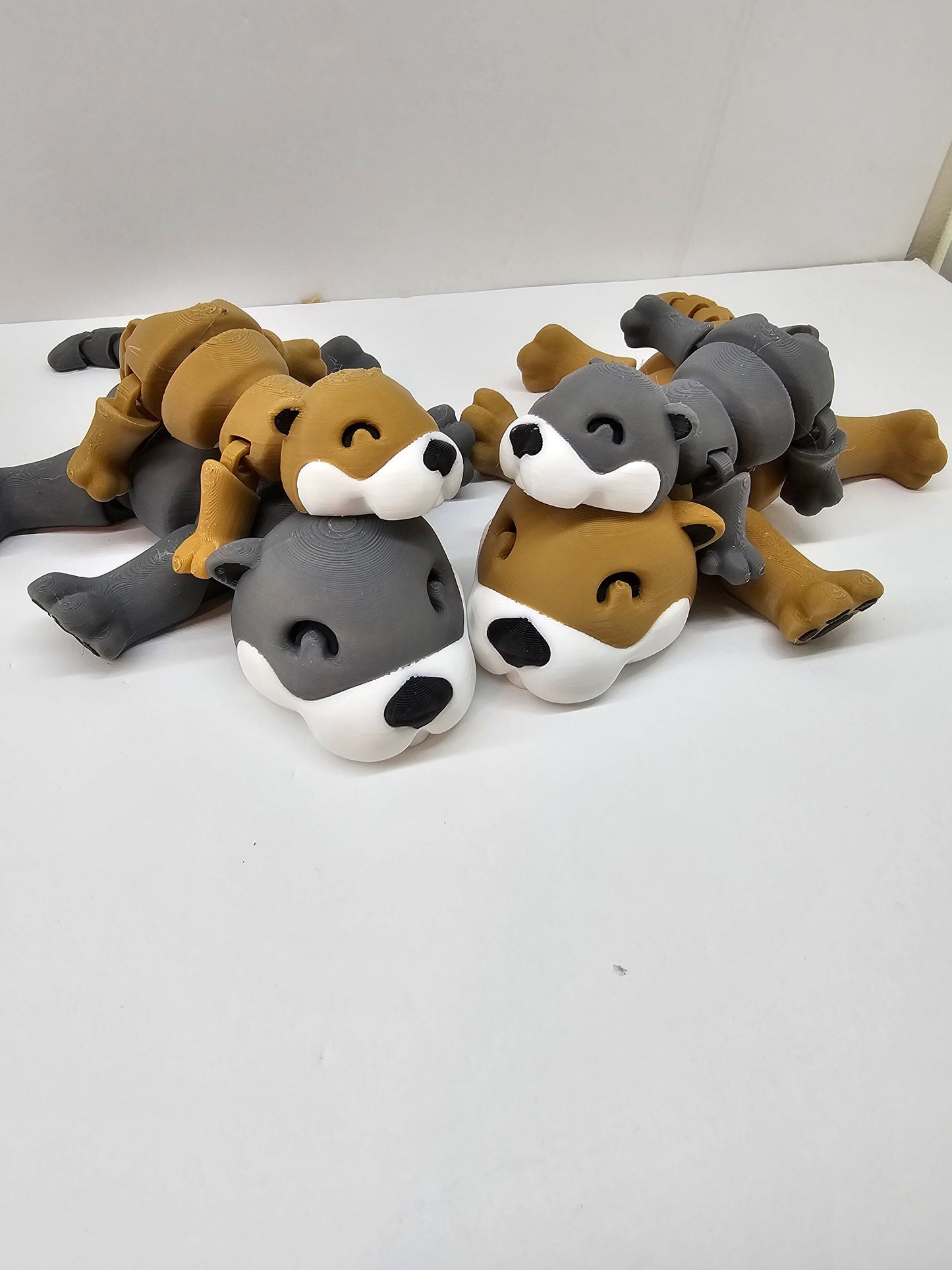 3D Printed Articulating Otter Figurine