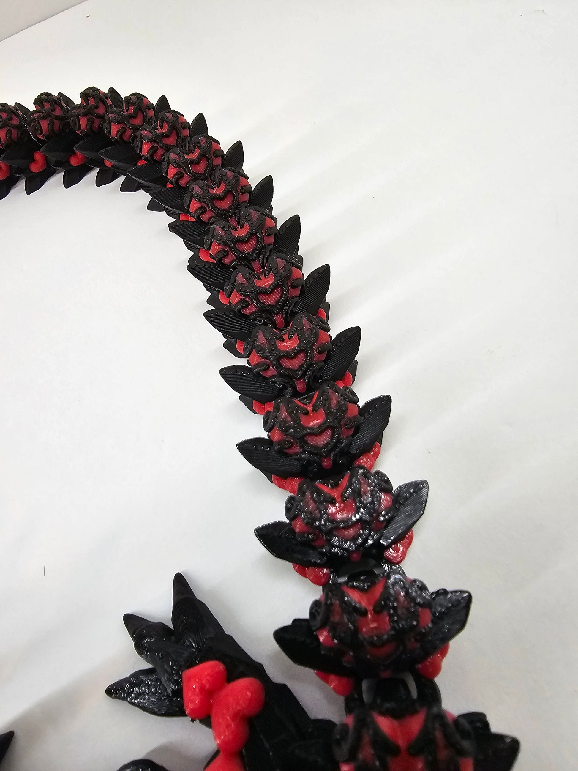 Articulated Dark Heart Dragon Two Color