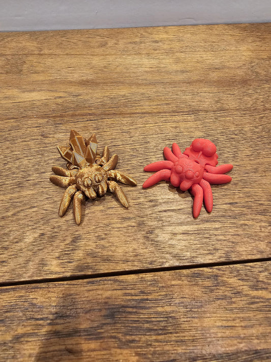 3D Printed Baby Spiders