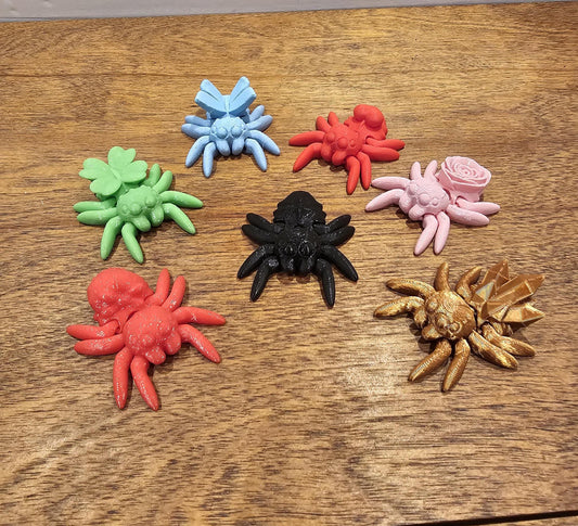 3D Printed Baby Spiders