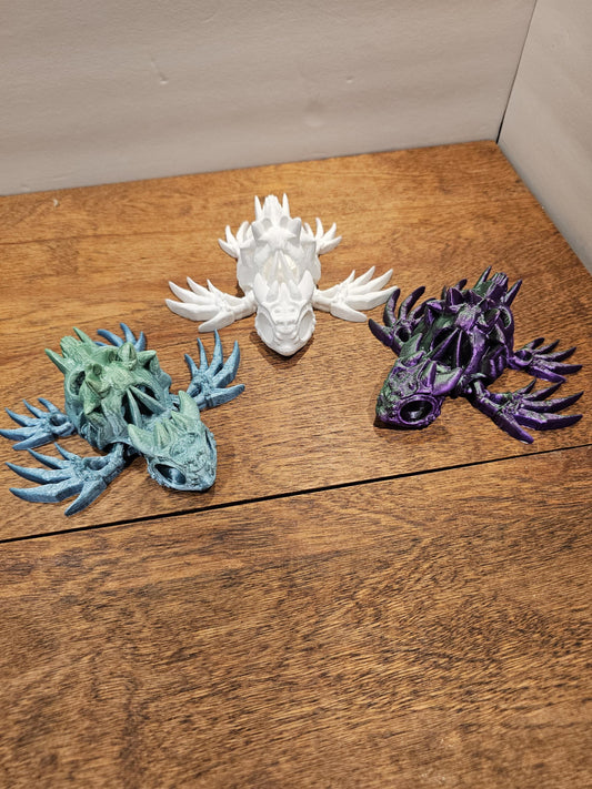 3d Printed Hollow Skull Turtle
