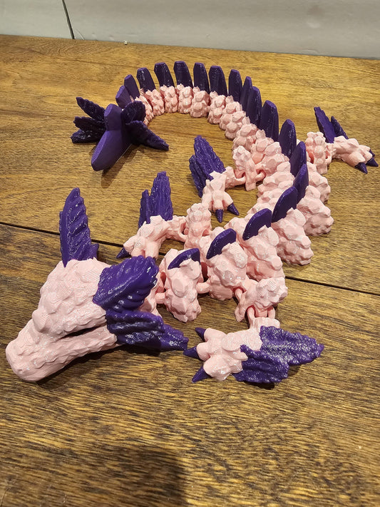Axolotl Dragon 3d Printed