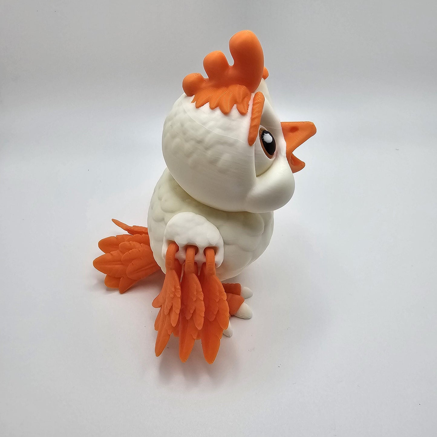3D Printed Chicken, Adorable Chick Figurine